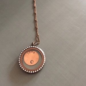 Origami Owl love necklace