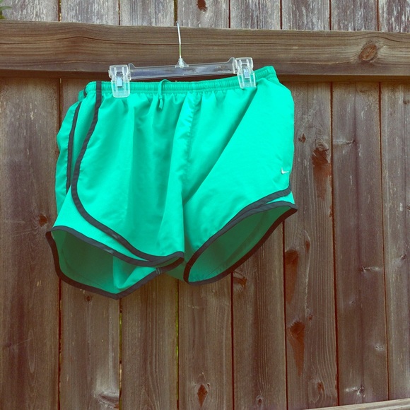 Teal Nike shorts
