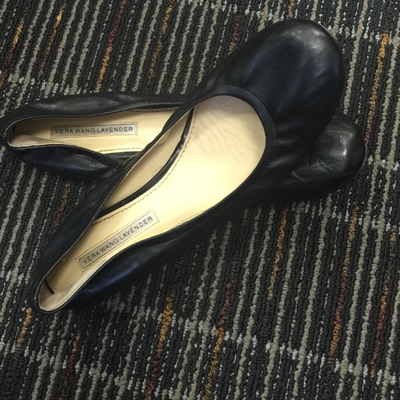 Vera Wang Lavender Ballet Flats