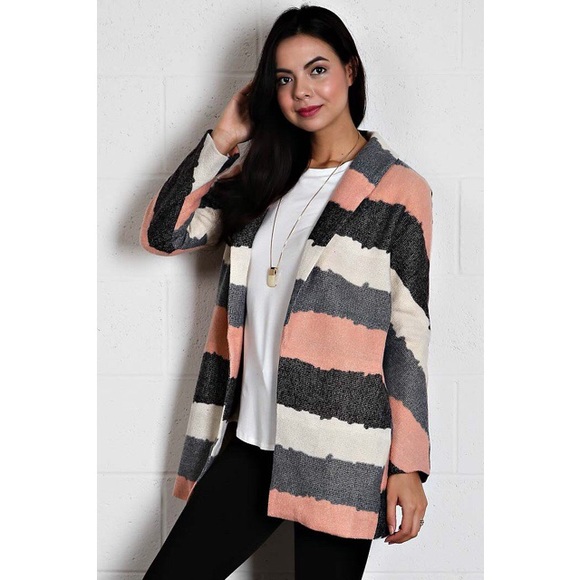 Stripe Blazer Jacket - Picture 2 of 4