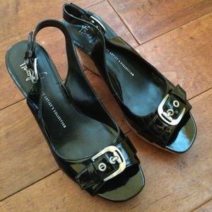 Franco Sarto artists collection wedge shoe