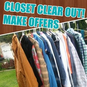 CLOSET CLEAR OUT!