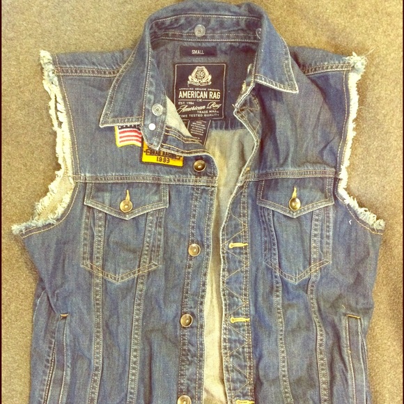 American Rag Denim vest