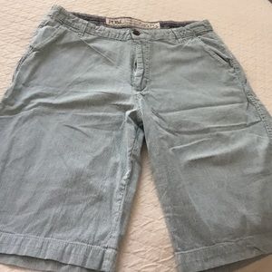 Men's pin striped shorts