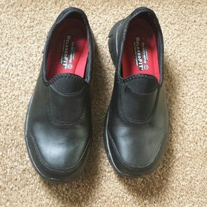 Skechers work relaxed fit shoes black