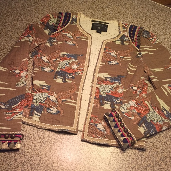 Maison Scotch crocodile print jacket SOLD OUT