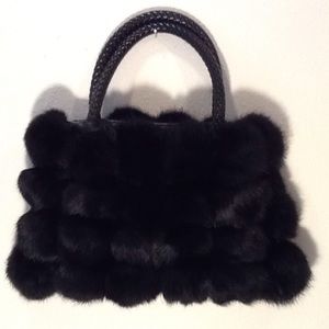 Neiman Marcus Mink Purse