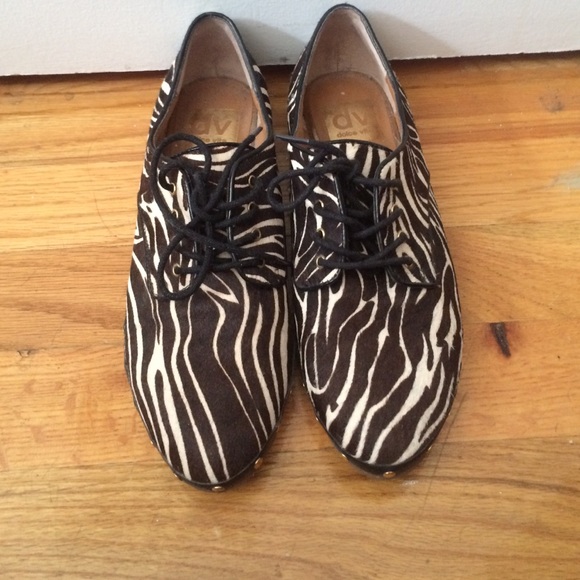 Dolce Vita Calf Hair Flats - Picture 1 of 3