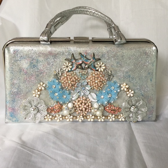 Vintage Silver Handbag/Purse
