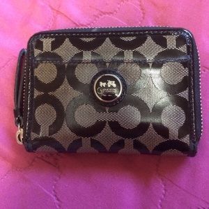 Coach compact wallet