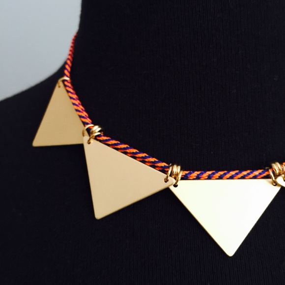 🎉️SOLD zara Gold Egyptian Choker Necklac - Picture 2 of 3