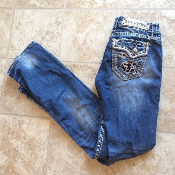 Rock revival jeans Kai boot size 26