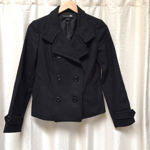 Forever 21 peacoat jacket
