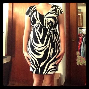 Zebra Print Dress