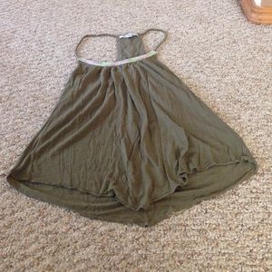 American eagle green tank top