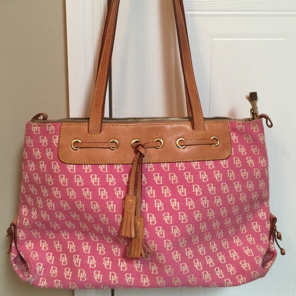Dooney & Bourke large tassel handbag
