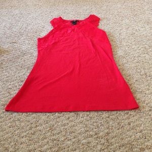 Red tank top from H&M