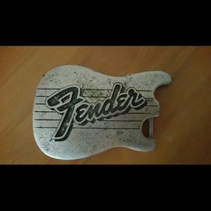 Fender Guitar Belt Buckle