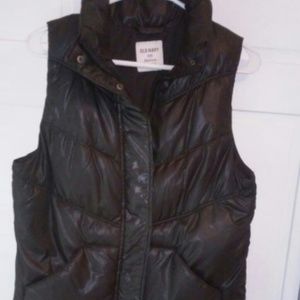 Black Puffy Vest