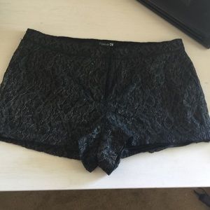 Black shorts