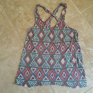 Cross back top