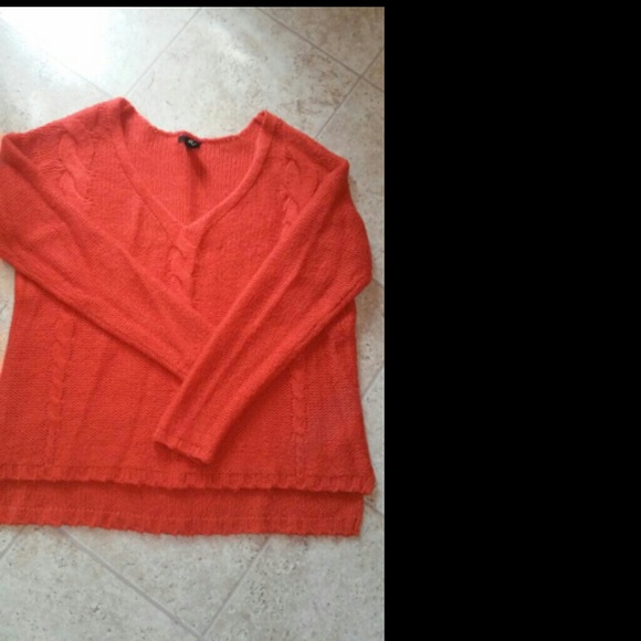 Dark Orange Sweater