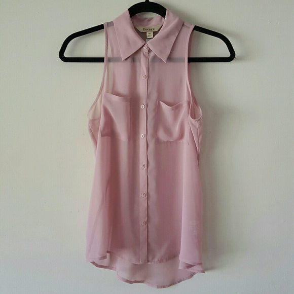 ✔Sale✔Flirty & Fun Sheer Button Down!