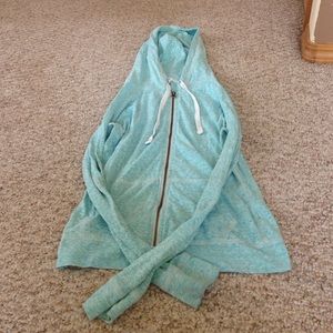 Light blue hoodie