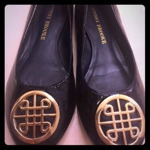 Size 5 Dark Navy Audrey Brooke Flats