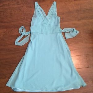 Super cute Tiffany blue Express dress