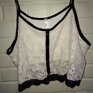 Lace Crop Top
