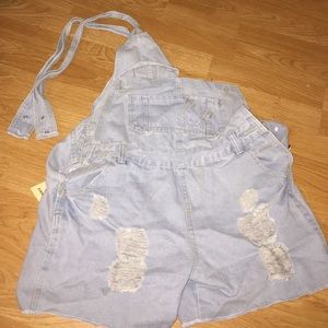 Denim Suspenders/Overalls