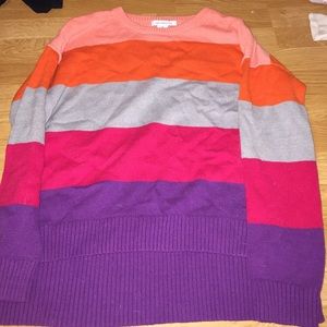 Color Block Sweater Dress