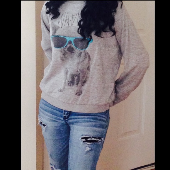 Rue 21 Sweater with Dog