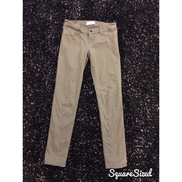 Abercrombie olive green pants