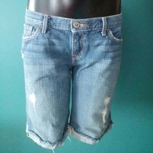 Hollister Blue Jean Shorts