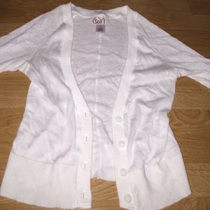 White Cardigan
