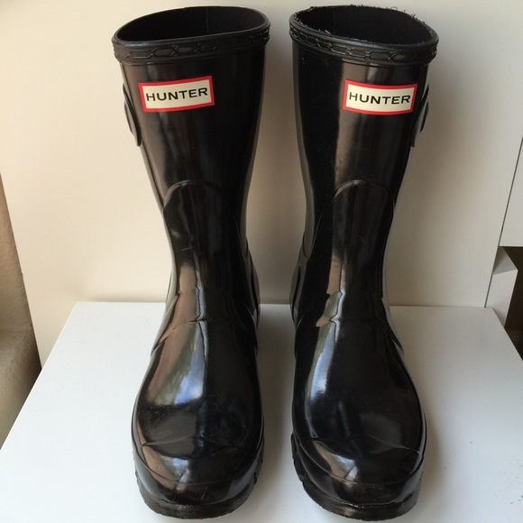 Hunter Boot Short Black