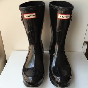 Hunter Boot Short Black