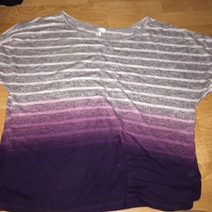 Ombré Striped Shirt