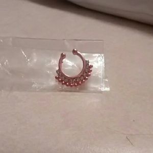 Diamond studded false septum