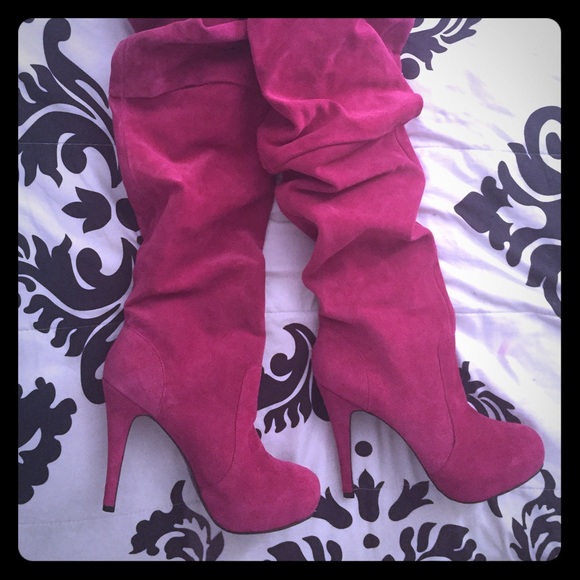 💋Mojo Moxy from Victoria's Secret thigh high boot