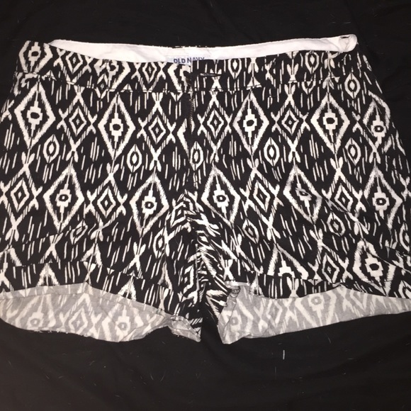 Black And White Shorts