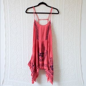Free People Meadows of Medallion Slip - Coral