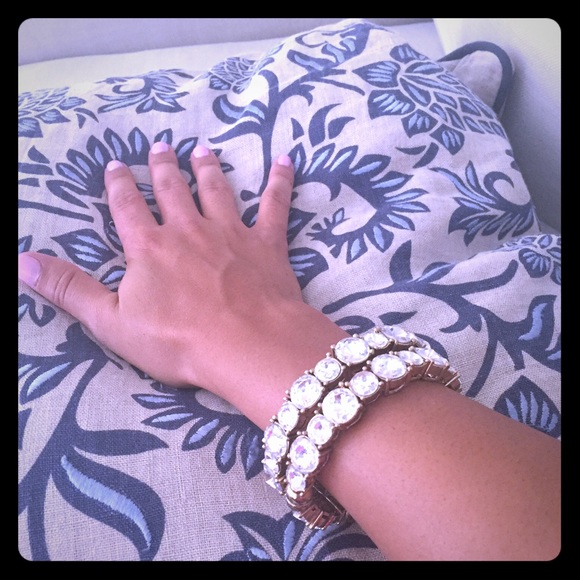 Perfectly elegant crystal bangles