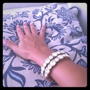 Perfectly elegant crystal bangles
