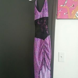 Cheetah Print Dancer Gown