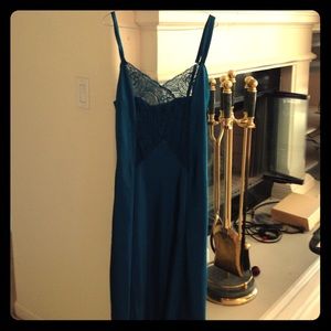 Victoria's Secret Dark teal nightgown