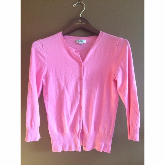 Sale! Pink Cherokee cardigan