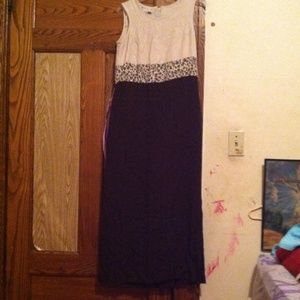 Brown & tan wit leopard print design